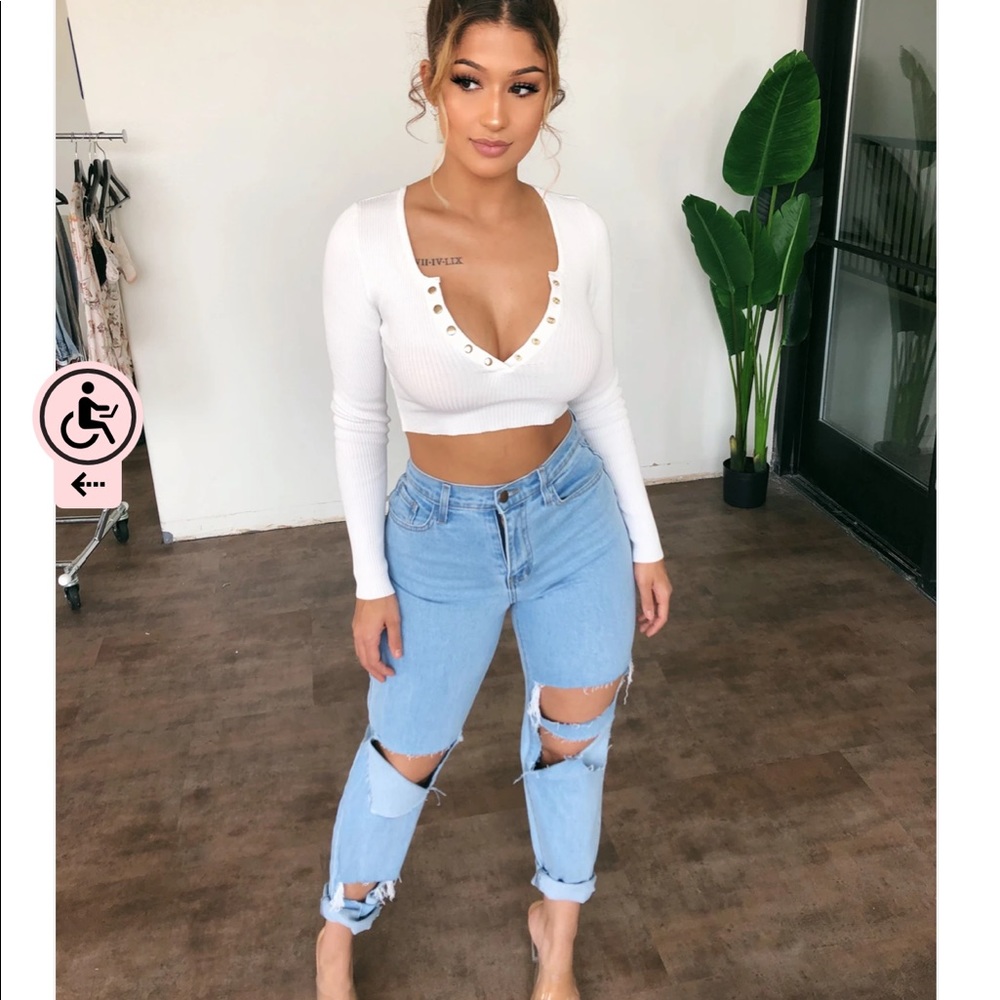 High Rise Mom Jeans